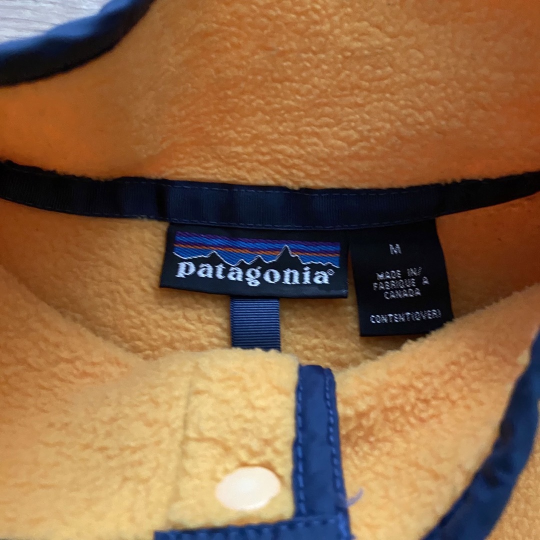patagonia(パタゴニア)のpatagonia  シンチラスナップt  フリース　カナダ製【送料込】 メンズのトップス(その他)の商品写真