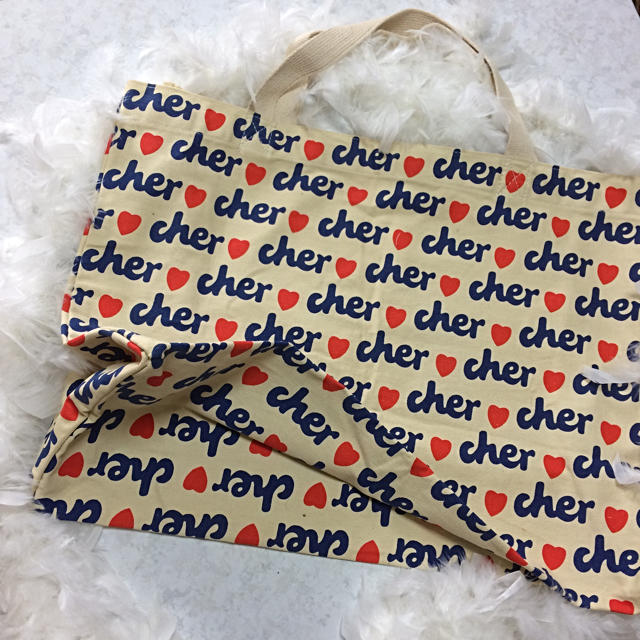 Cher(シェル)の美品 cher トートバック 3点 セット レディースのバッグ(トートバッグ)の商品写真