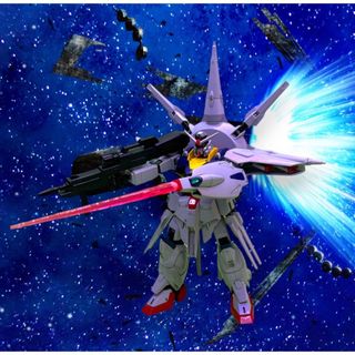 バンダイ(BANDAI)のガンプラ　HG プロヴィデンス全塗装！！(プラモデル)