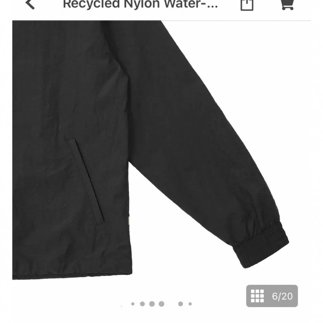 OVY リサイクルナイロンジップアップジャケット　新品未使用