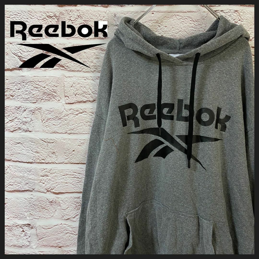 Reebok パーカー　スウェット メンズ　レディース　[ L ]