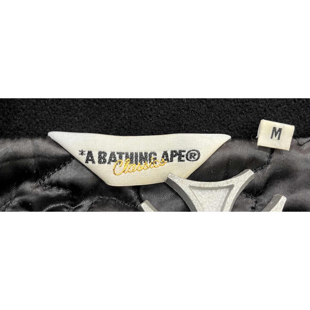 A BATHING APE(アベイシングエイプ)のA BATHING APE アベイシングエイプ　ウールジャケット メンズのジャケット/アウター(スタジャン)の商品写真