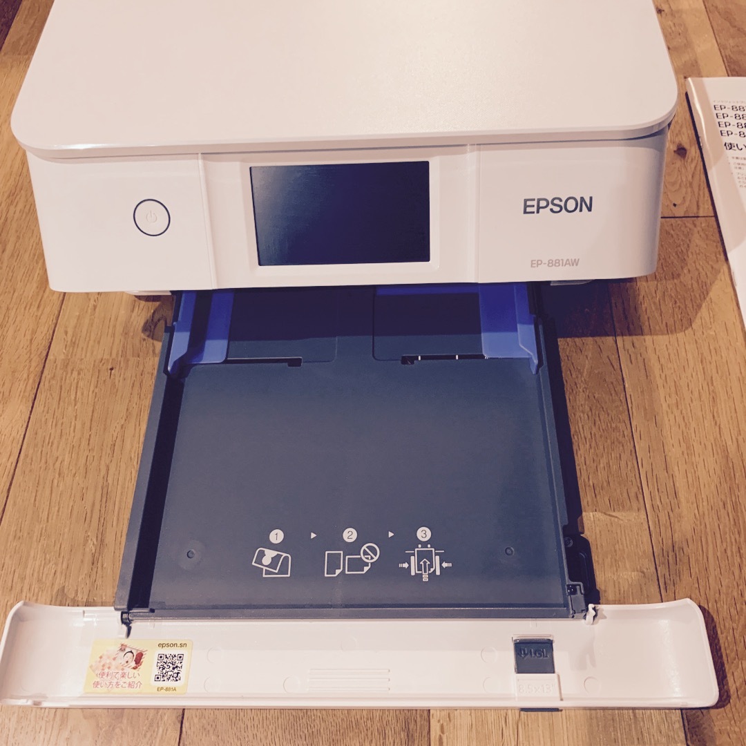 EPSON(エプソン)の（ショウ様専用）EPSON カラリオ EP-881AW（ジャンク品） スマホ/家電/カメラのPC/タブレット(PC周辺機器)の商品写真