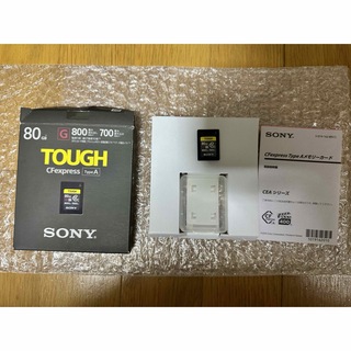 ソニー(SONY)の中古　SONY ソニー　CEA-G80T TOUGH 80GB メモリーカード(その他)