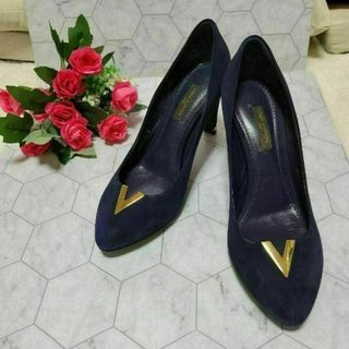 ヴィトン(LOUIS VUITTON) ヒールパンプス(ゴールド/金色系)の通販