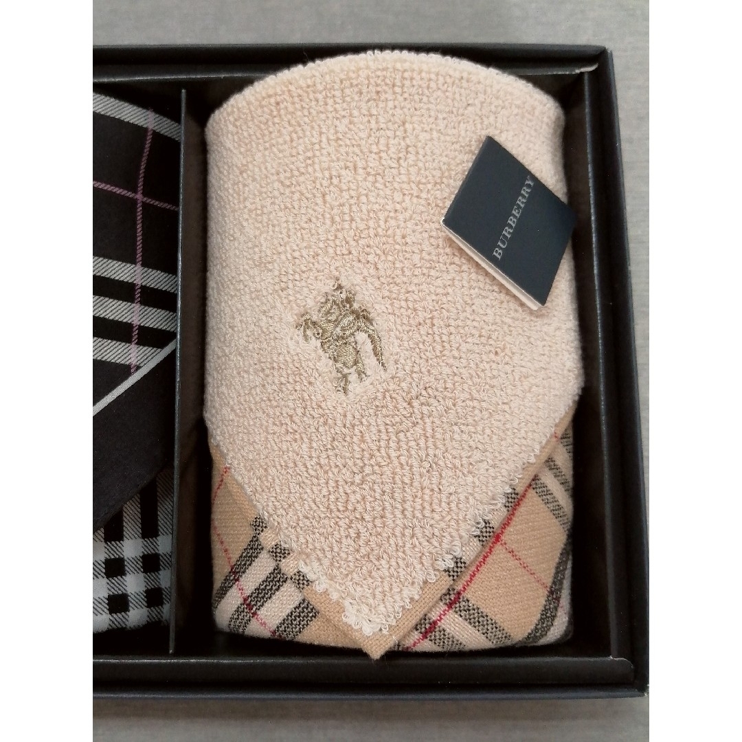 BURBERRY(バーバリー)の♪【新品未使用】BURBERRY  ハンカチ タオルハンカチセット♪ レディースのファッション小物(ハンカチ)の商品写真