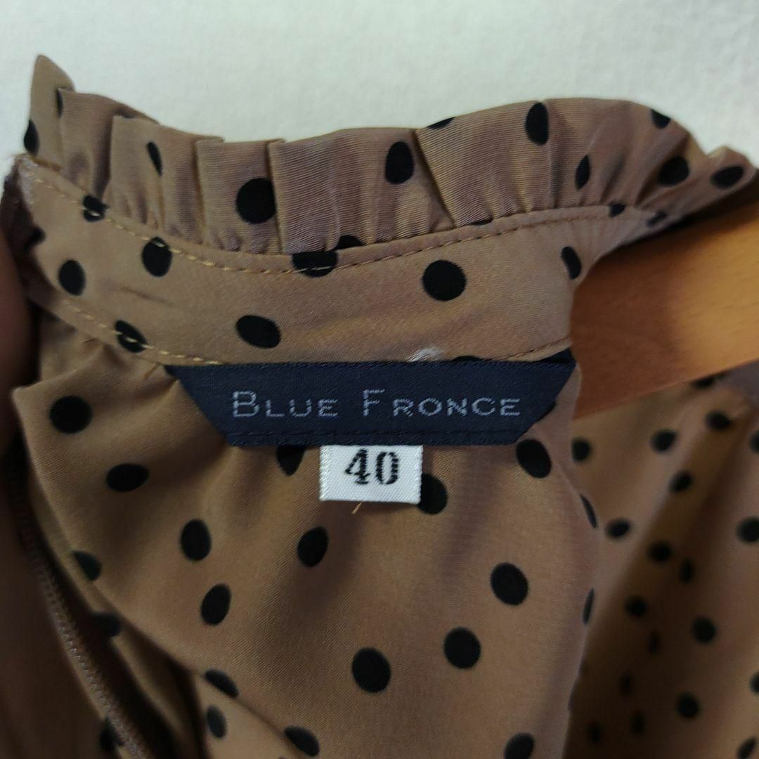 A189未使用・タグ付き　BLUE FRONCE　ブラウス　38　定価1.3万円 3