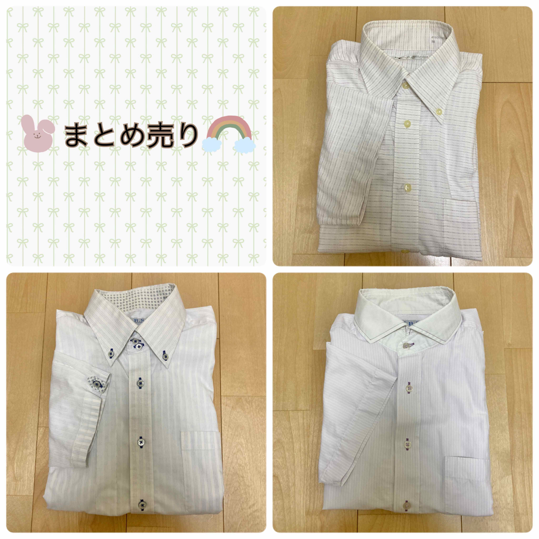 CHOYA SHIRT(チョーヤシャツ)の半袖ワイシャツ 3点セット メンズのトップス(Tシャツ/カットソー(半袖/袖なし))の商品写真