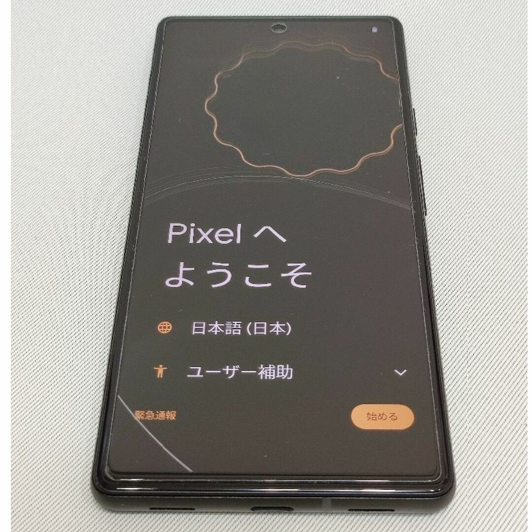 Charcoal容量Pixel 6a, 128GB, Charcoal, 超美品