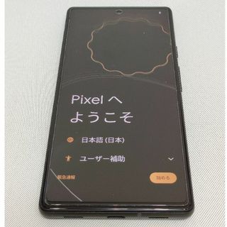 グーグルピクセル(Google Pixel)のPixel 6a, 128GB, Charcoal, 超美品(スマートフォン本体)