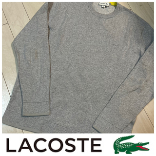 ラコステ(LACOSTE)のLACOSTE クルーネックセーター　ニット(ニット/セーター)