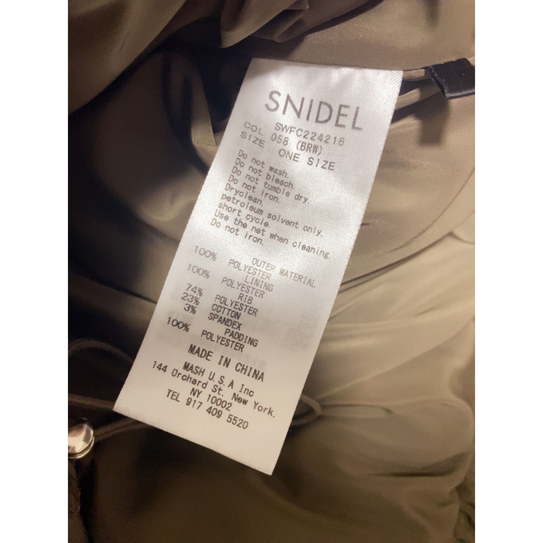 SNIDEL Sustainableショートパッドブルゾン 7