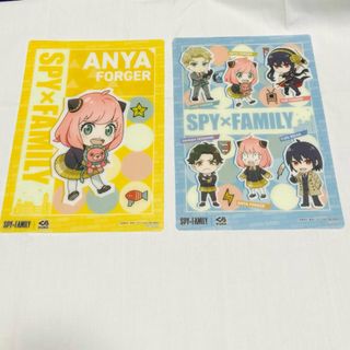 SPY×FAMILY くら寿司コラボ　下敷き(キャラクターグッズ)