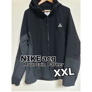 NIKE - 【超希少品】NIKE ACG 総柄アノラックパーカー・XLサイズ 黒 ...