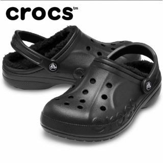 クロックス(crocs)の新品 25㎝ クロックス バヤ ラインド ボア付き(サンダル)