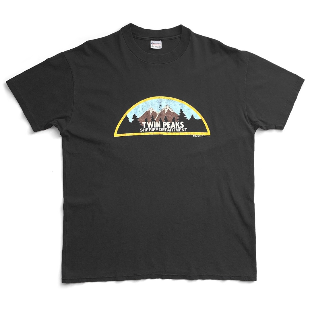 野村訓市／ジョニオ着用｜90sヴィンテージ Twin Peaks Tシャツ｜XL