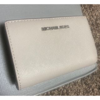 マイケルコース(Michael Kors)のマイケルコース MICHAEL KORS 二つ折り財布 レディース グレー(折り財布)