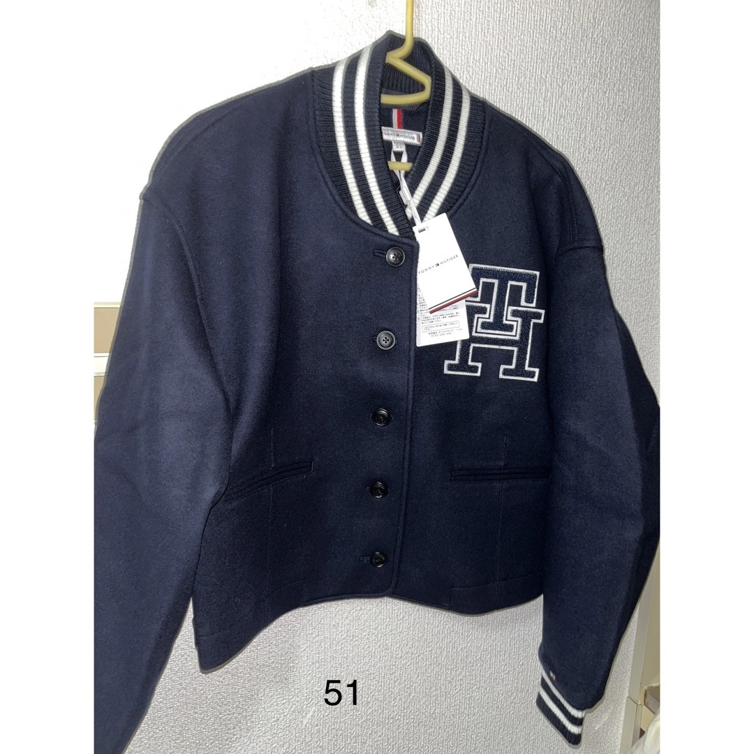 TOMMY HILFIGER ウールブレンドバーシティジャケット | フリマアプリ ラクマ