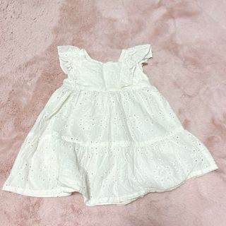 エイチアンドエム(H&M)の♡H＆M♡花柄レースワンピース（70cm）♡(ワンピース)