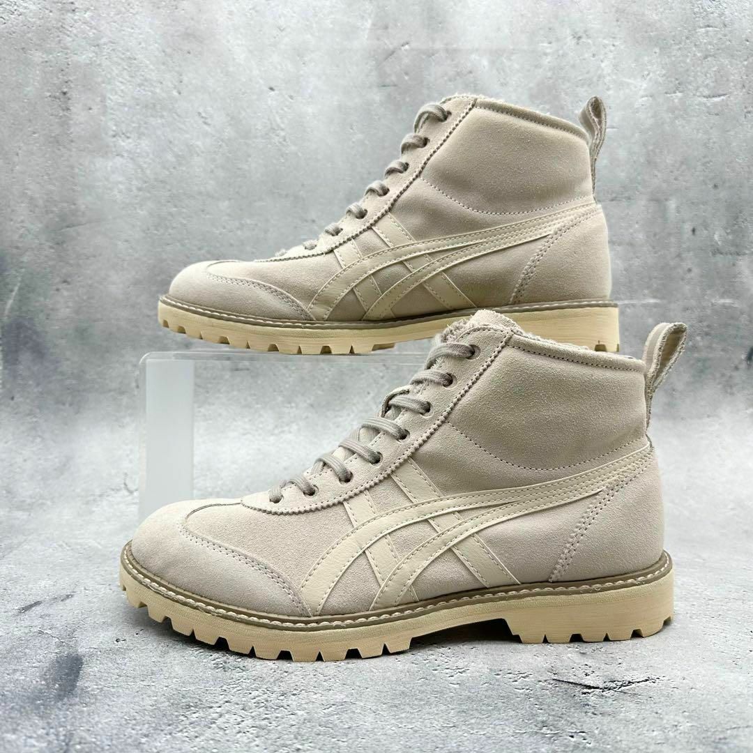 【美品】オニツカタイガー RINKAN BOOT アイボリー ボア ワークブーツ