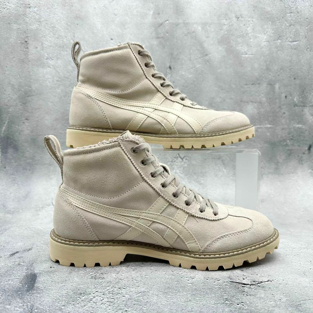 【美品】オニツカタイガー RINKAN BOOT アイボリー ボア ワークブーツ