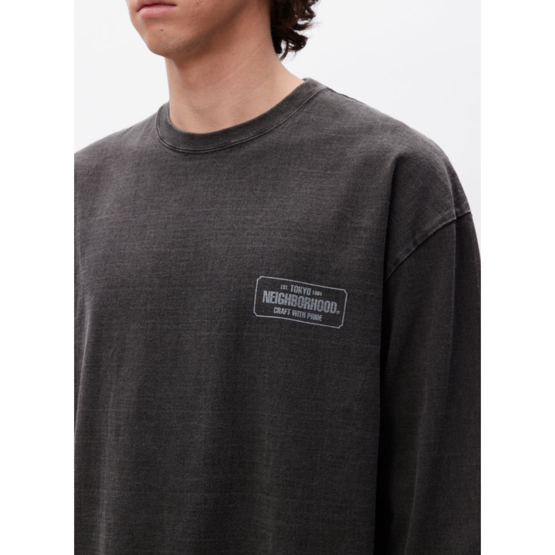 NEIGHBORHOOD(ネイバーフッド)のneighborhood PIGMENT DYED CREWNECK LS  メンズのトップス(Tシャツ/カットソー(七分/長袖))の商品写真