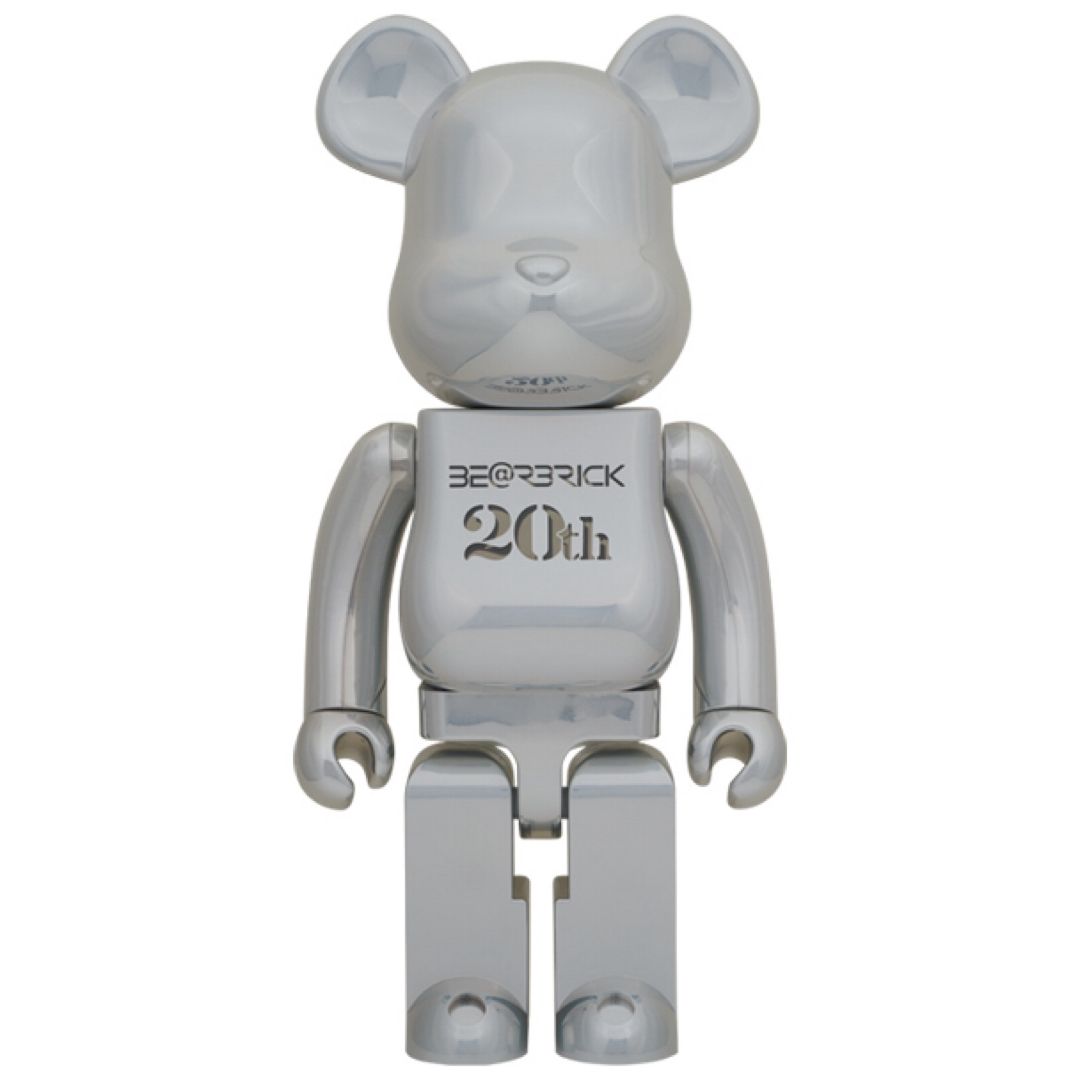 その他BE@RBRICK 20th anniversary Chrome 1000%