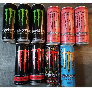 モンスターエナジー(Monster Energy)のエナジードリンク　モンスター　10本セット(その他)