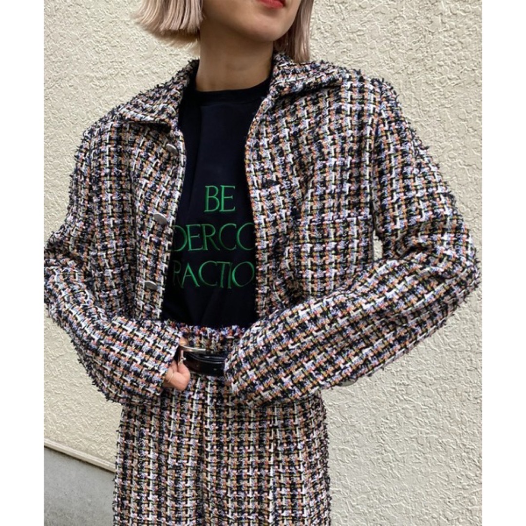 Ameri PLAYFUL TWEED JACKET アメリ　ジャケット