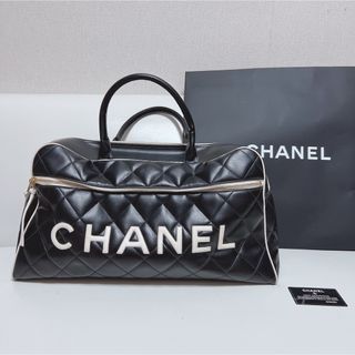 シャネル(CHANEL)のCHANEL(シャネル) スポーツライン マトラッセ ロゴ ボストンバッグ(ボストンバッグ)