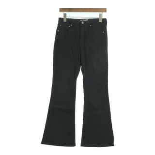 ジーナシス(JEANASIS)のJEANASIS ジーナシス デニムパンツ M 黒 【古着】【中古】(デニム/ジーンズ)