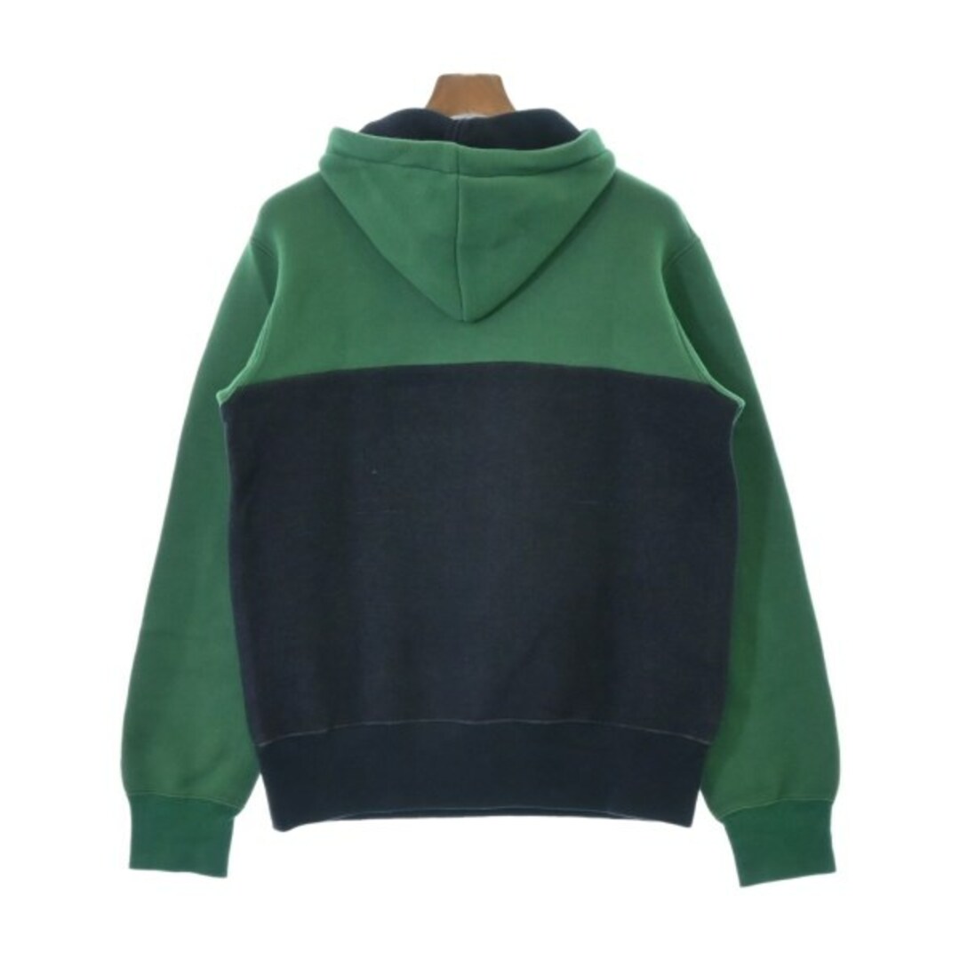 sacai(サカイ)のsacai サカイ スウェット 1(S位) 緑x紺 【古着】【中古】 メンズのトップス(スウェット)の商品写真