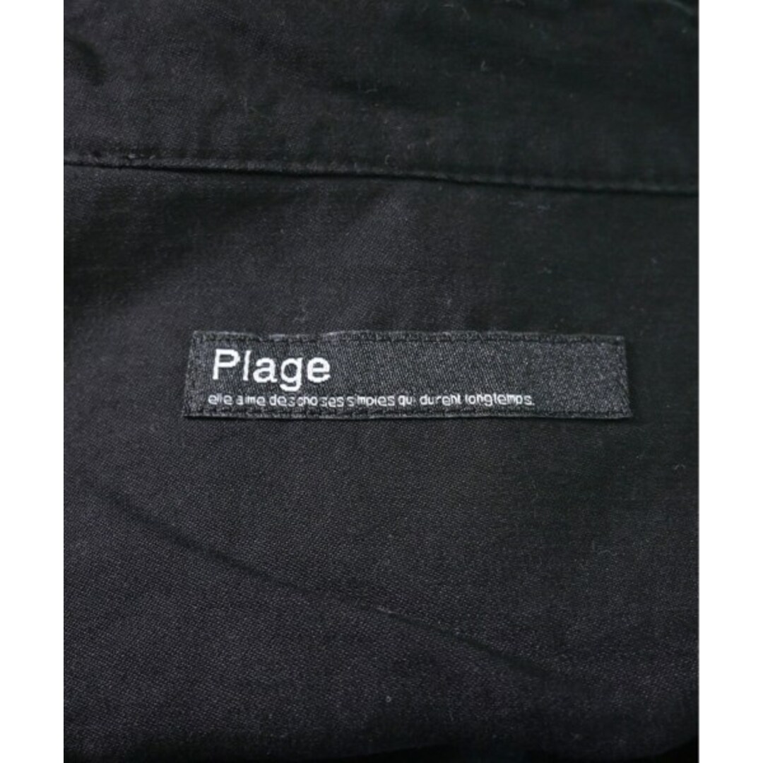 Plage プラージュ カジュアルシャツ F 紺 2