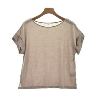 ナチュラルビューティー(NATURAL BEAUTY)のNATURAL BEAUTY Tシャツ・カットソー 38(S位) ベージュ 【古着】【中古】(カットソー(半袖/袖なし))