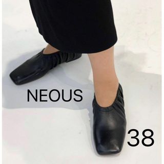 ドゥーズィエムクラス(DEUXIEME CLASSE)の新品【NEOUS/ネオアス】ギャザーバレエシューズ(バレエシューズ)