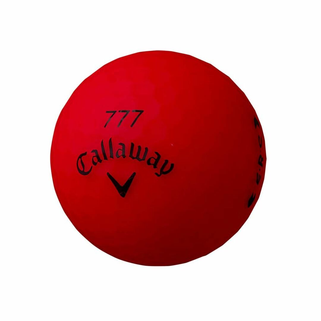 【色: ボールドレッド】Callaway(キャロウェイ) ゴルフボール ERCボ 4
