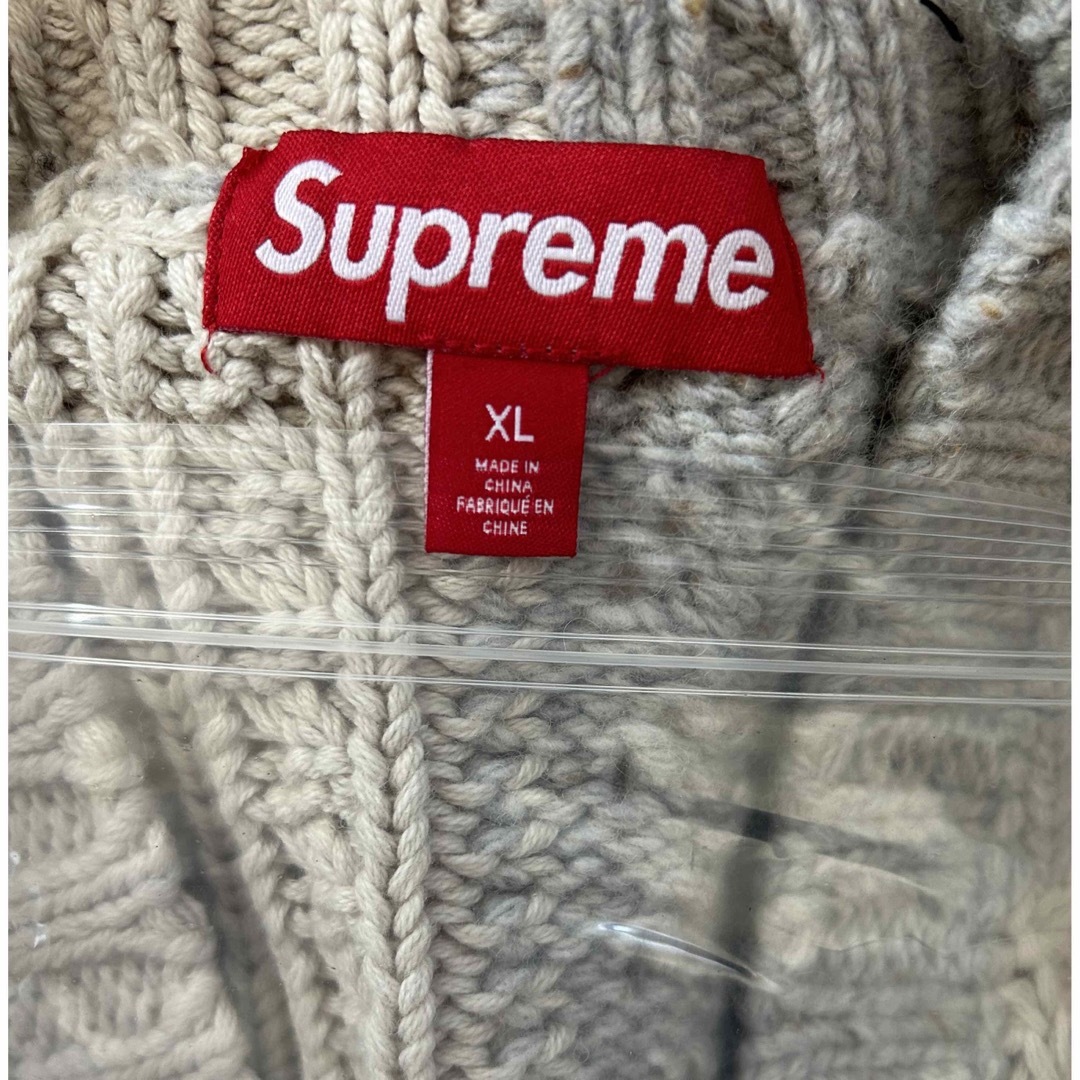 Supreme   Supreme Patchwork Cable Knit Cardigan XLの通販 by NIKER