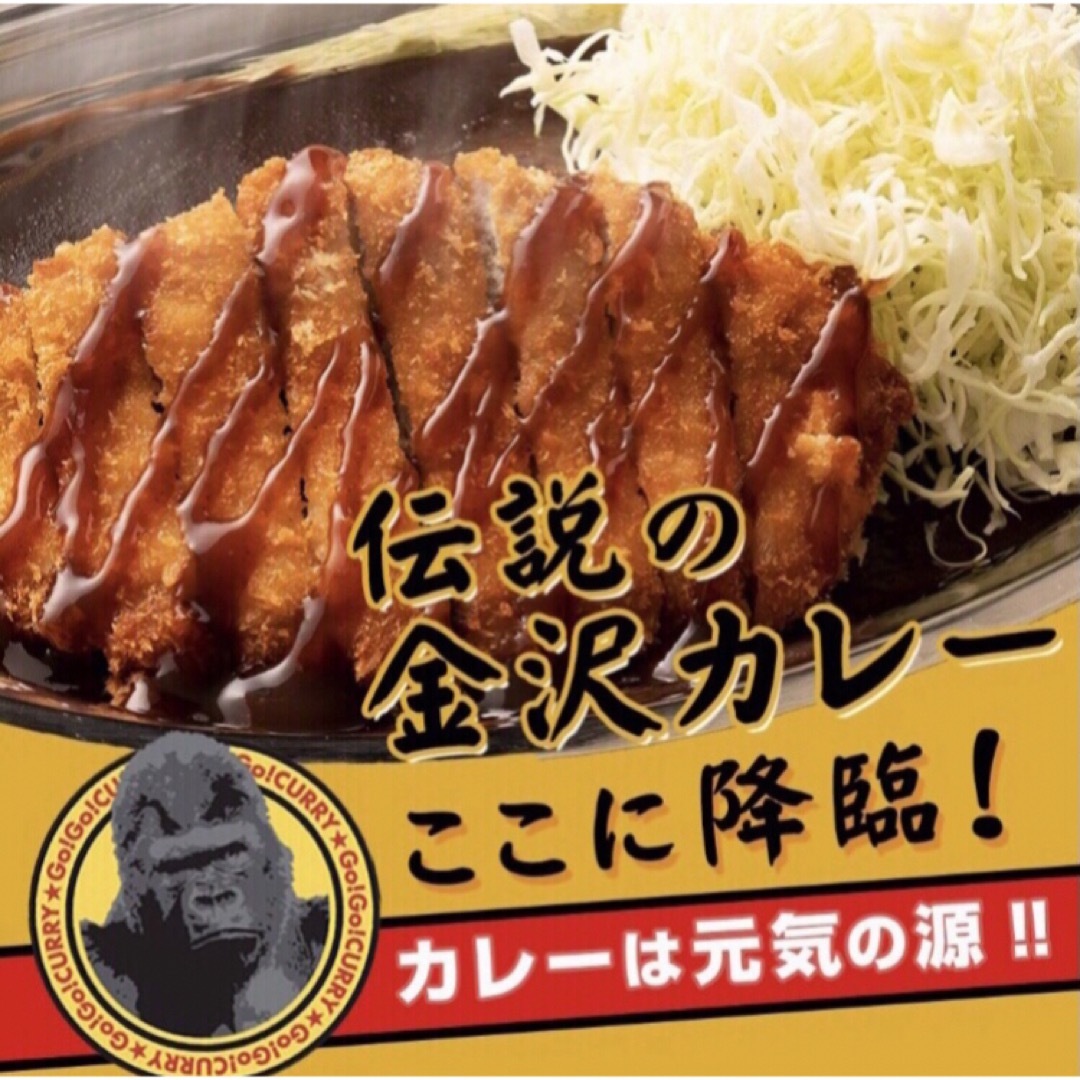ゴーゴーカレー辛口3食セットです(^o^)　金沢カレー 食品/飲料/酒の加工食品(レトルト食品)の商品写真