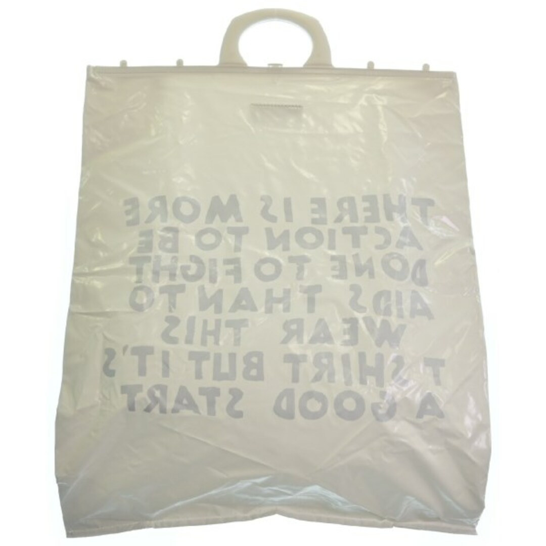 MM6(エムエムシックス)のMM6 エムエムシックス トートバッグ - 白 【古着】【中古】 レディースのバッグ(トートバッグ)の商品写真