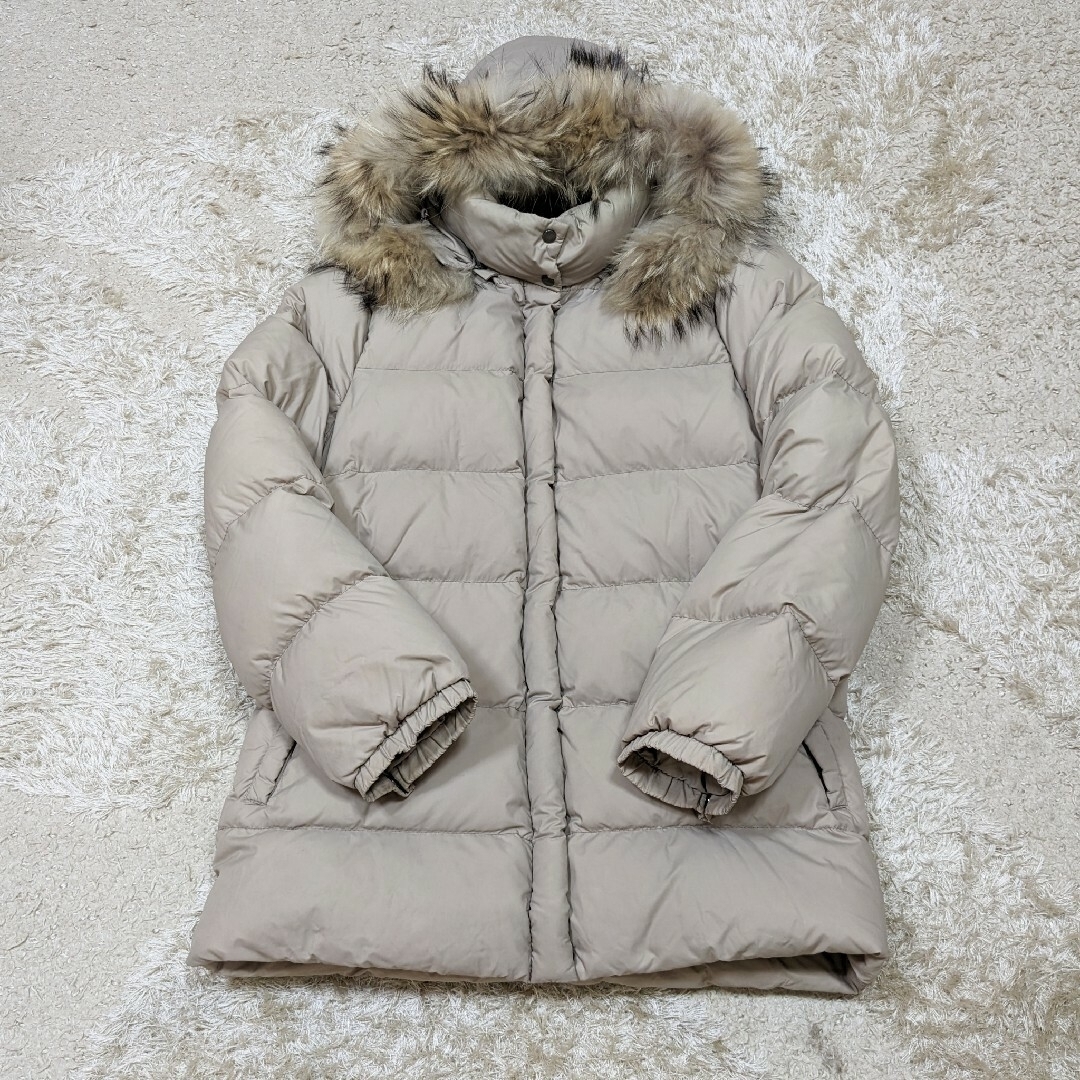 MONCLER - 定番 ☆ MONCLER モンクレール ☆ ダウン ファー付フード