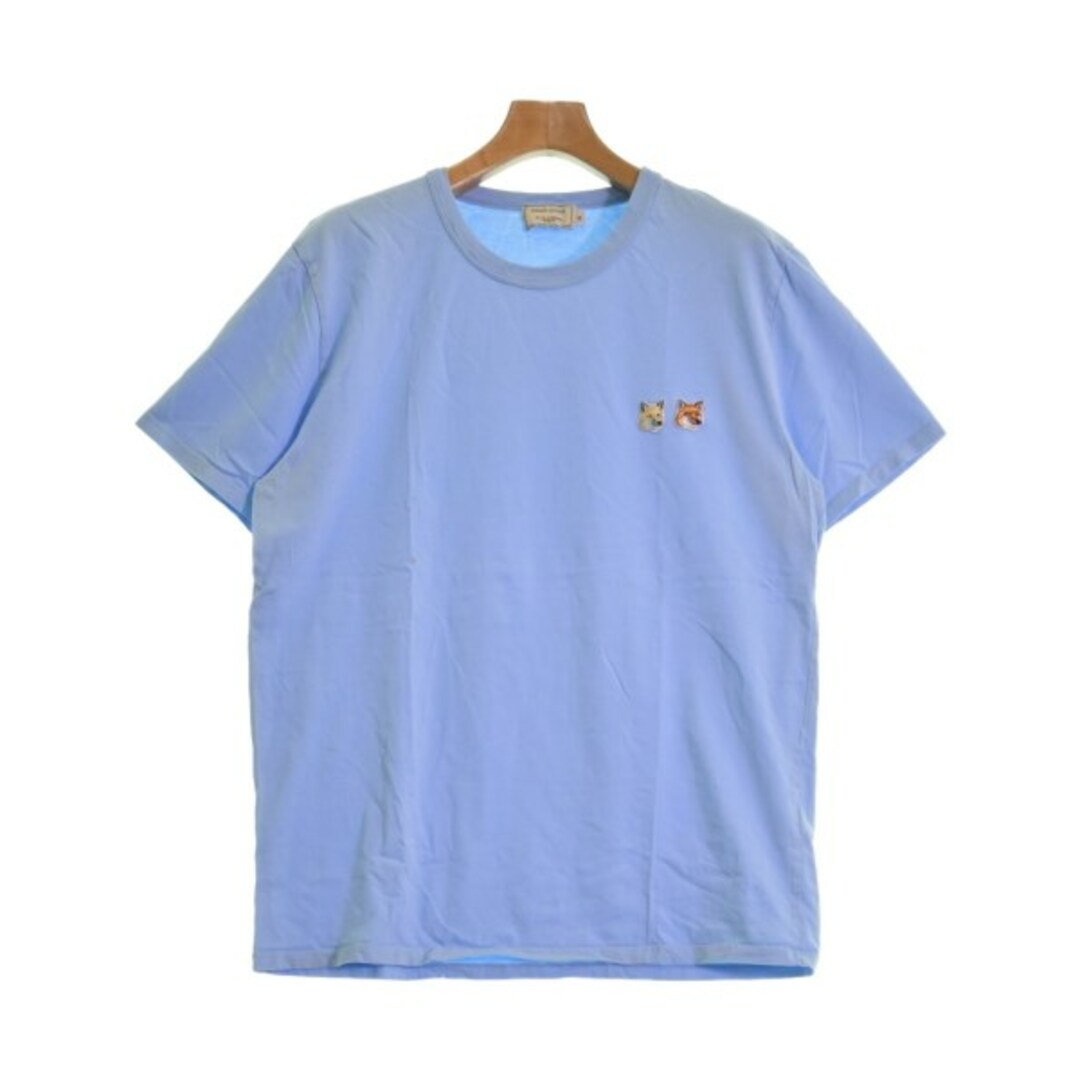 MAISON KITSUNE メゾンキツネ Tシャツ・カットソー XL 水色