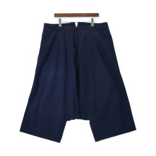 ヨウジヤマモトプールオム(Yohji Yamamoto POUR HOMME)のyohji yamamoto POUR HOMME スラックス 3(M位) 紺 【古着】【中古】(スラックス)