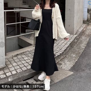 カスタネ(Kastane)のRiLi STORE バックススリットマーメイドキャミワンピ(ロングワンピース/マキシワンピース)