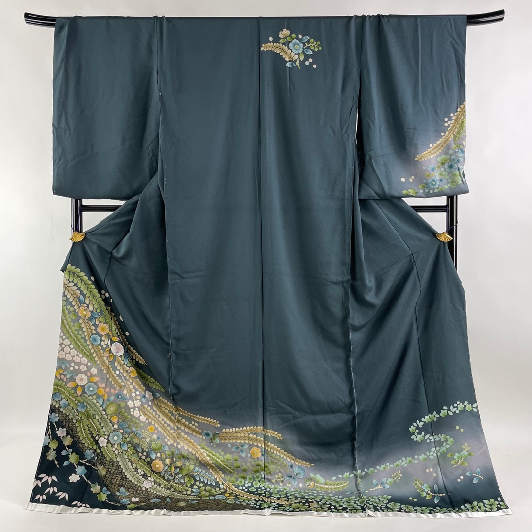 訪問着 身丈184.5cm 裄丈75cm 正絹 美品 秀品-