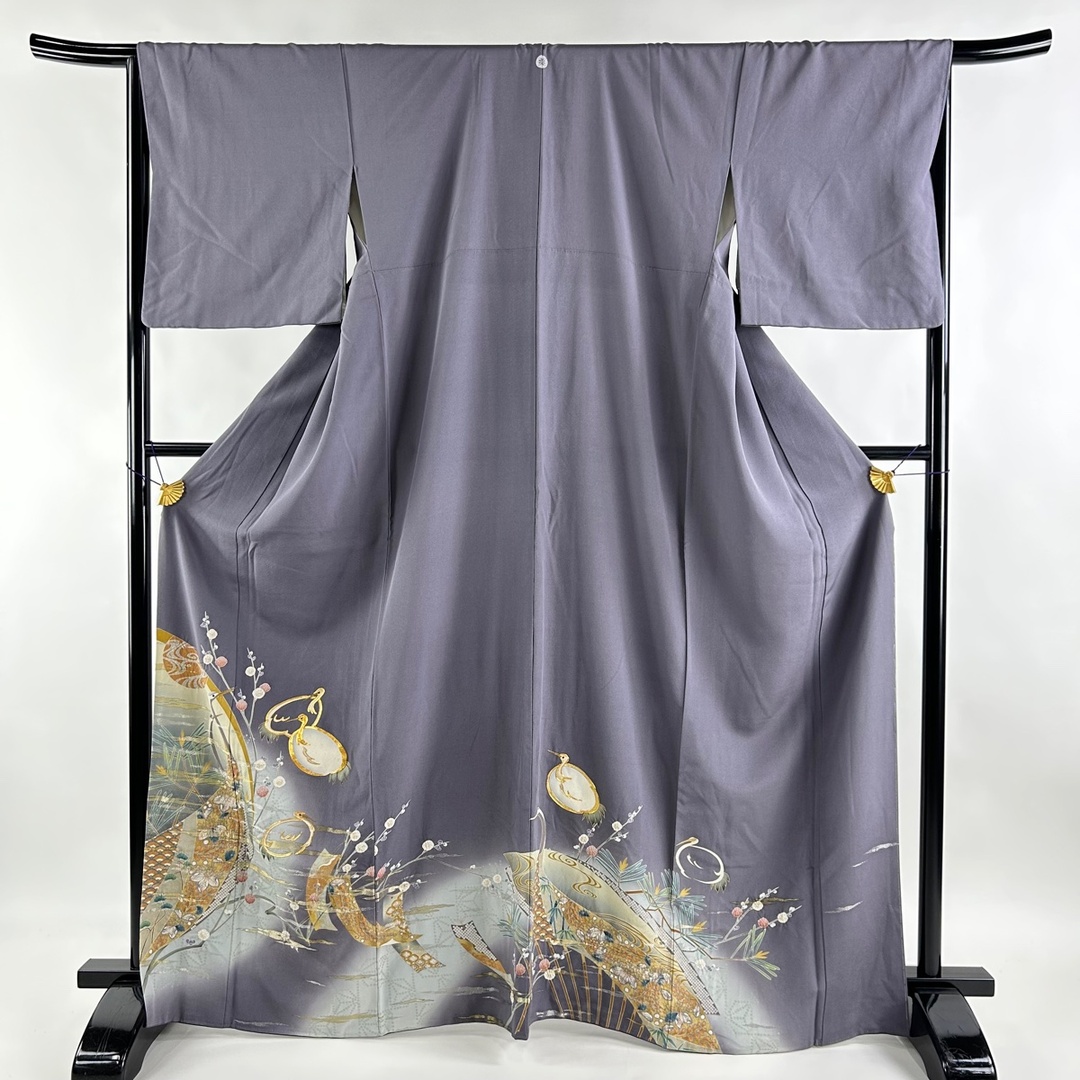 色留袖 身丈167cm 裄丈67.5cm L 正絹 美品 秀品