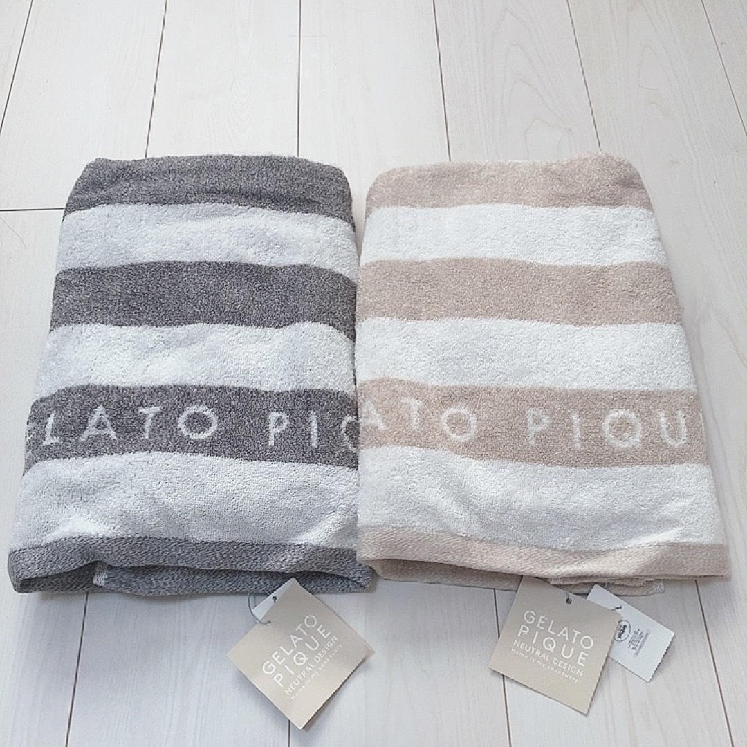 【6/5値下げ】【新品】gelato pique ブランケット・バスタオルセット