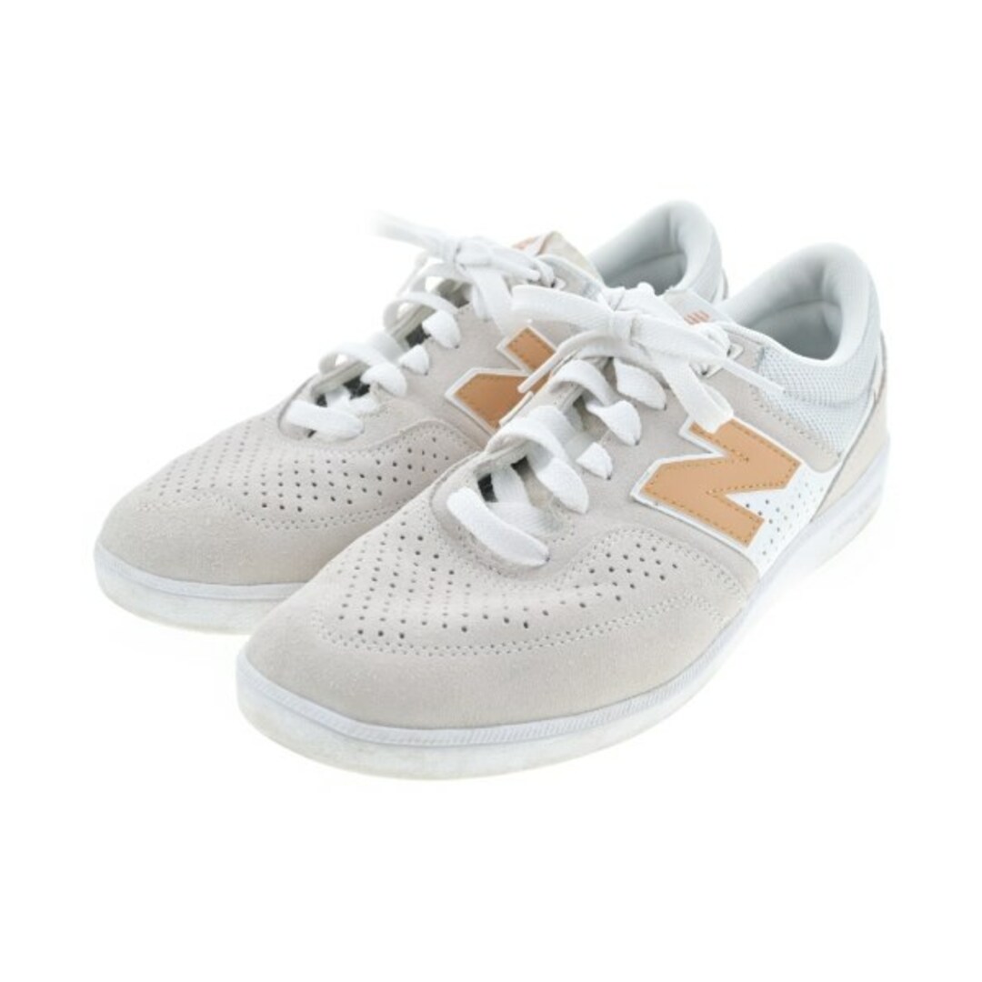 New Balance ニューバランス スニーカー 27cm グレーx白