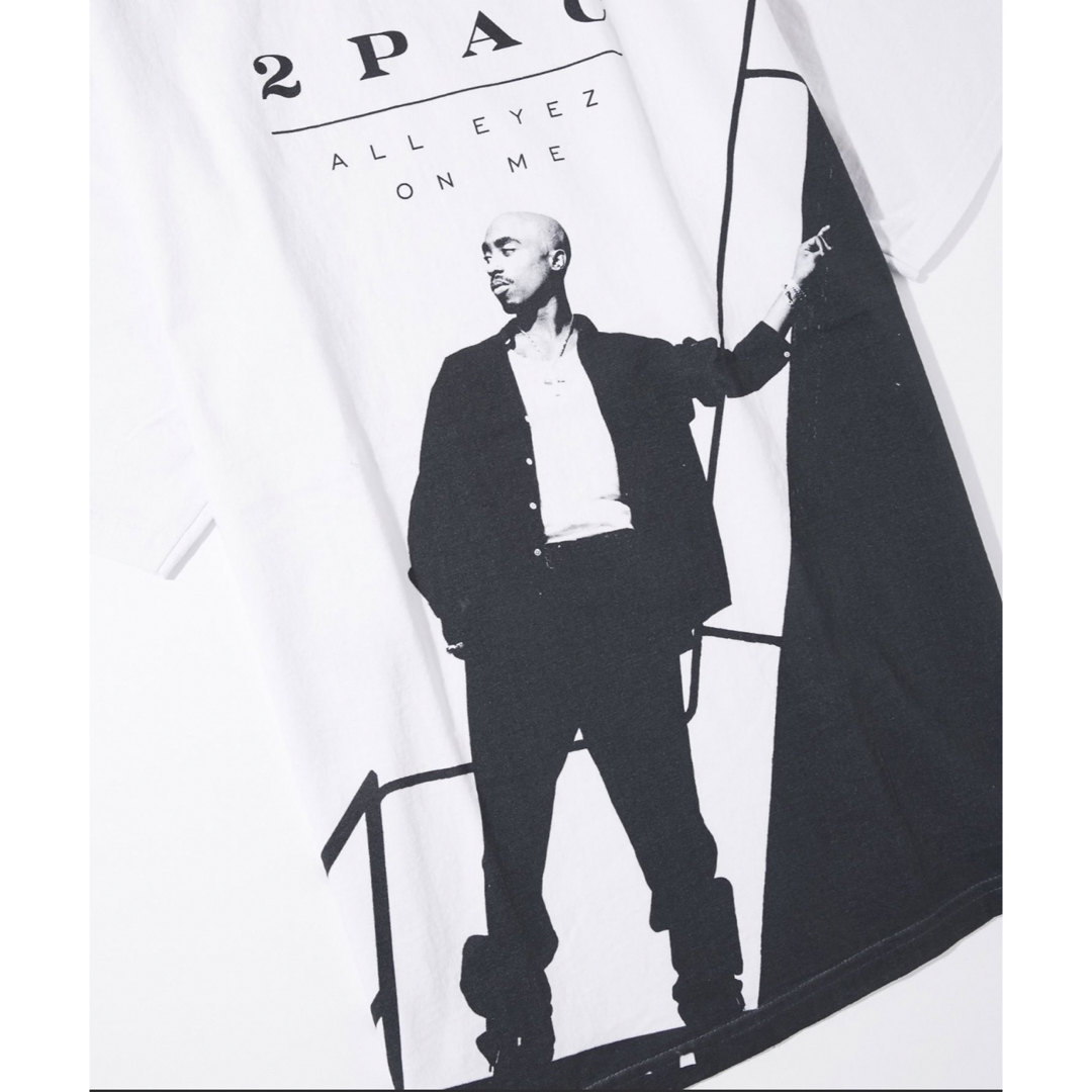 And A(アンドエー)の【新品未使用品】And A 2PAC ALL EYEZ ON ME 半袖Tシャツ メンズのトップス(Tシャツ/カットソー(半袖/袖なし))の商品写真