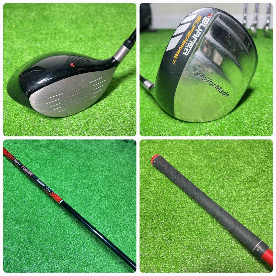 【良品】taylormade BURNER テーラーメイド  メンズゴルフセット