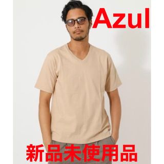 アズールバイマウジー(AZUL by moussy)の【新品未使用品】Azul USA COTTON V(Tシャツ/カットソー(半袖/袖なし))